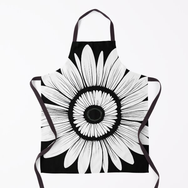 Item preview, Black and White Daisy Flower Design designed and sold by LeoLabs.