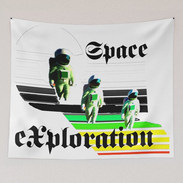 Aperçu de l'œuvre Exploration de l'espace créée et vendue par TriForceDesign.