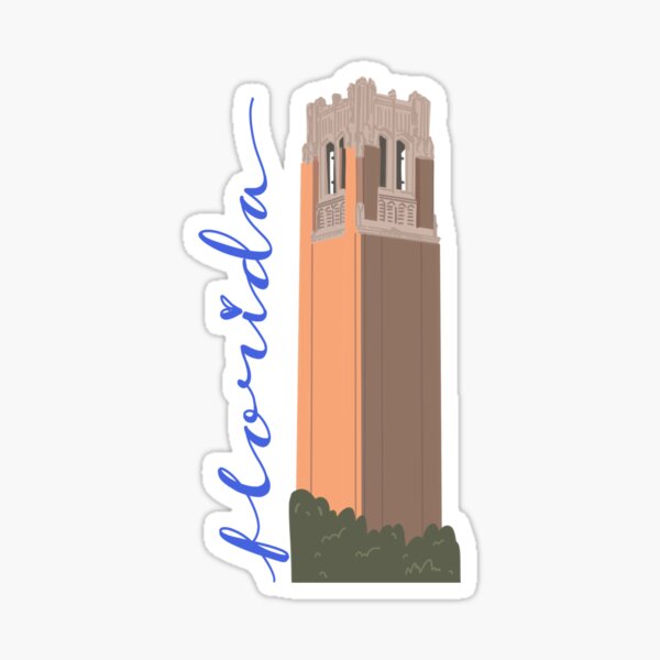 Item preview, UF Century Tower Florida logo designed and sold by carsonclouse.
