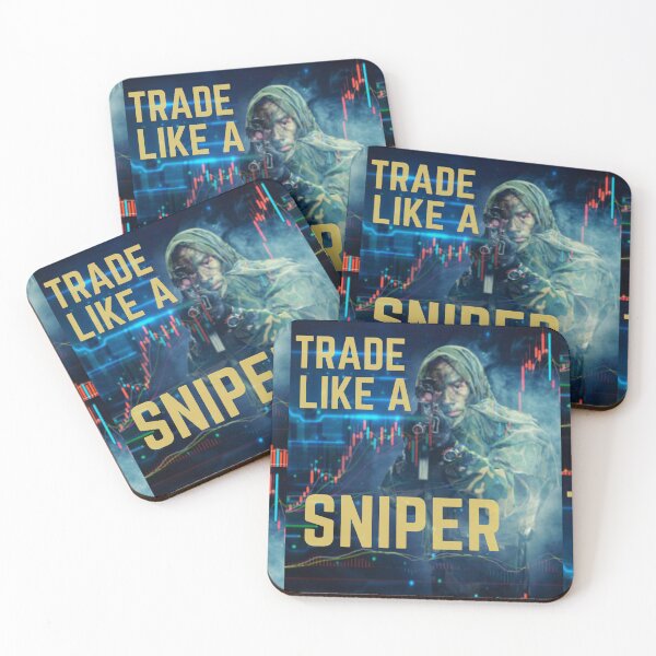 Item preview, TRADE LIKE A SNIPER GOLD WRITING designed and sold by tradeculture143.