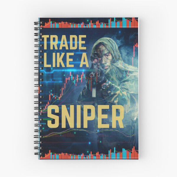Item preview, TRADE LIKE A SNIPER GOLD WRITING designed and sold by tradeculture143.