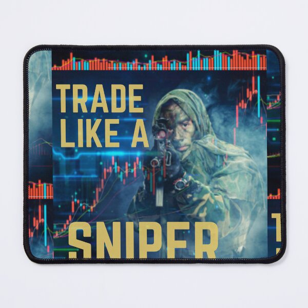 Item preview, TRADE LIKE A SNIPER GOLD WRITING designed and sold by tradeculture143.