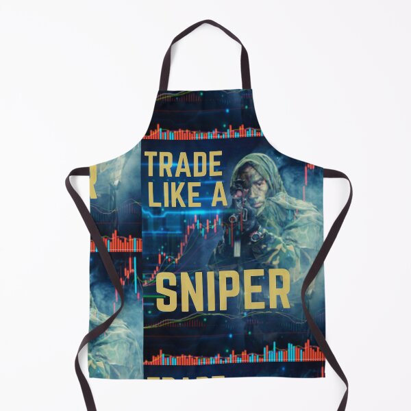 Item preview, TRADE LIKE A SNIPER GOLD WRITING designed and sold by tradeculture143.