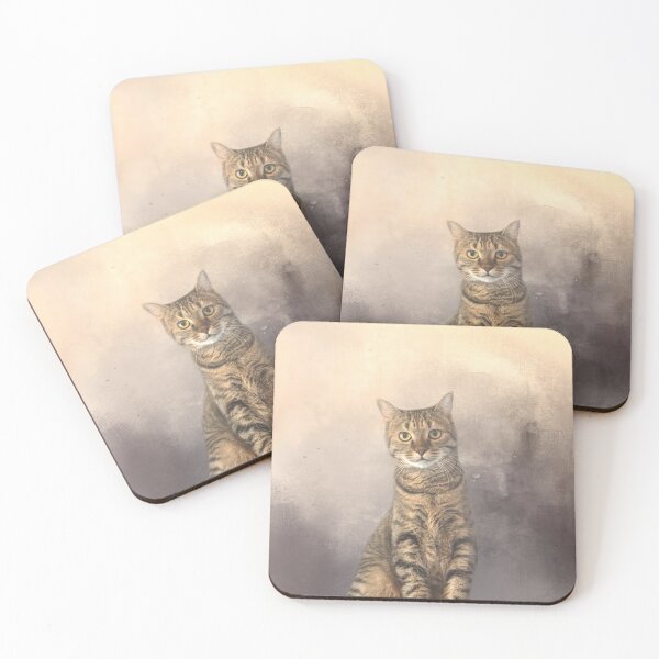 Item preview, Gray Tabby Cat 01 designed and sold by Elisabeth Lucas.