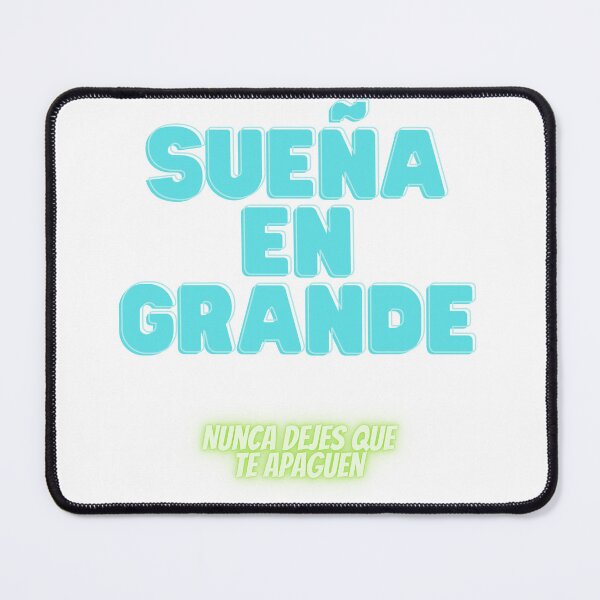 Vista previa del artículo con la obra «Sueña en grande, No dejes que nadie te apague. », diseñado y vendido por FunnyYonah.