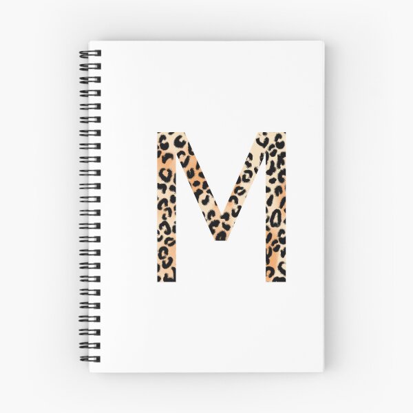 Item preview, M Letter Cheetah Monogram designed and sold by Daily Miracles.