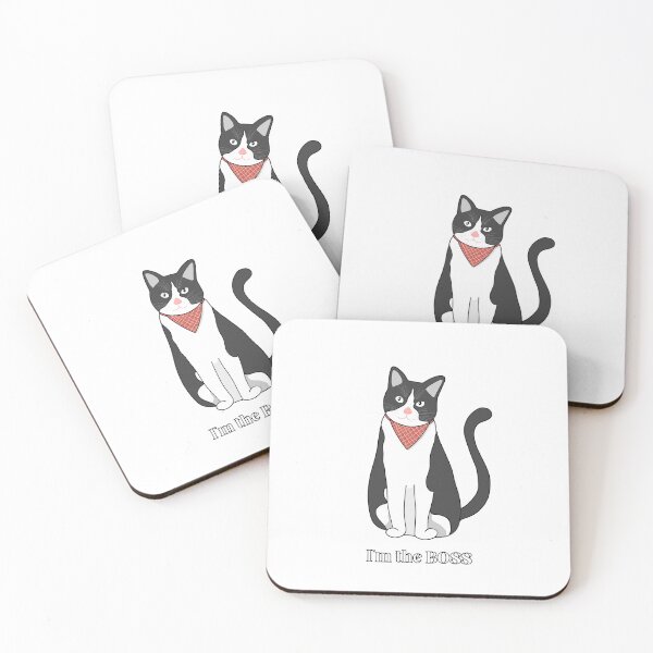 Item preview, I'm the boss lovely cat. designed and sold by sirilakk.