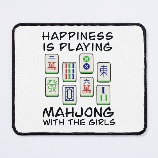 Item preview, Happiness is playing Mahjong with the girls designed and sold by PocketPups5.