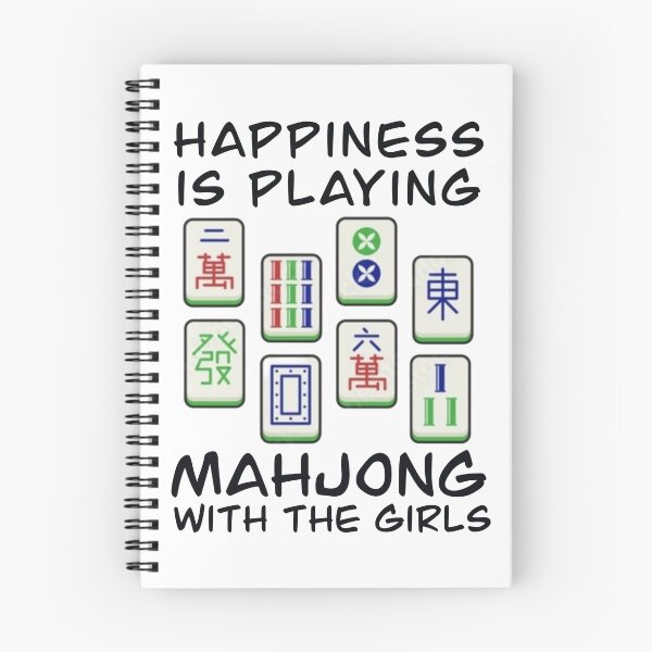 Item preview, Happiness is playing Mahjong with the girls designed and sold by PocketPups5.