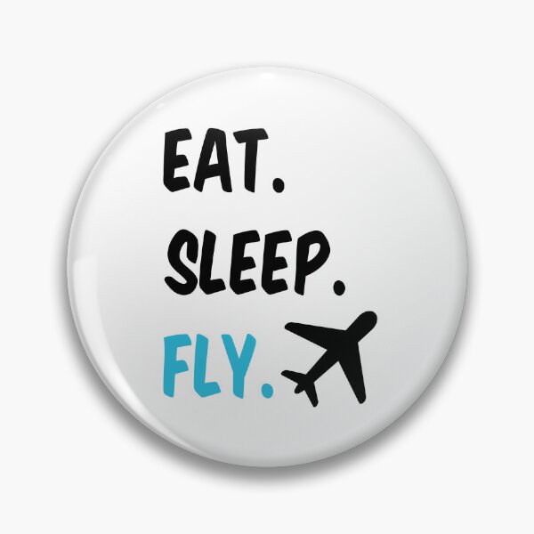 Item preview, Pilot - Eat Sleep Fly designed and sold by UnknownArtistt.