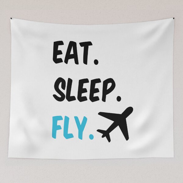 Item preview, Pilot - Eat Sleep Fly designed and sold by UnknownArtistt.
