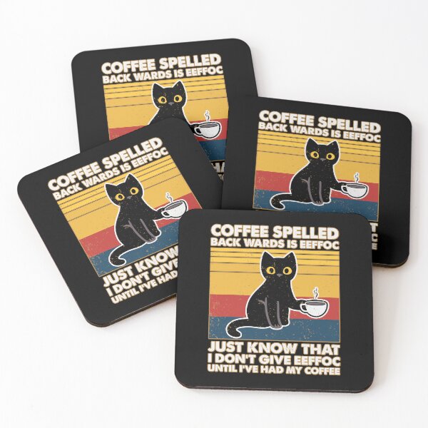 Item preview, Coffee Spelled Backwards  designed and sold by WoodburyLake.