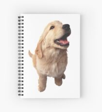 Puppy Retriever Spiral Notebook