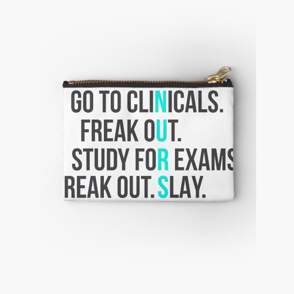 Item preview, Funny Nurse Quote - Eat Sleep RN LPN Clinicals Student Nursing Gift designed and sold by Blazesavings.