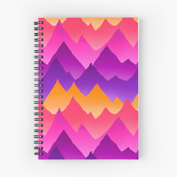 Item preview, Misty Mountains Pink Sunset designed and sold by Bumblibee.