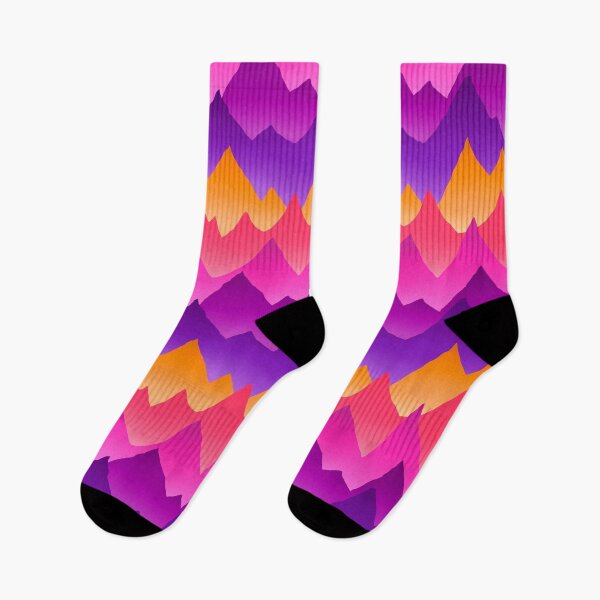 Item preview, Misty Mountains Pink Sunset designed and sold by Bumblibee.