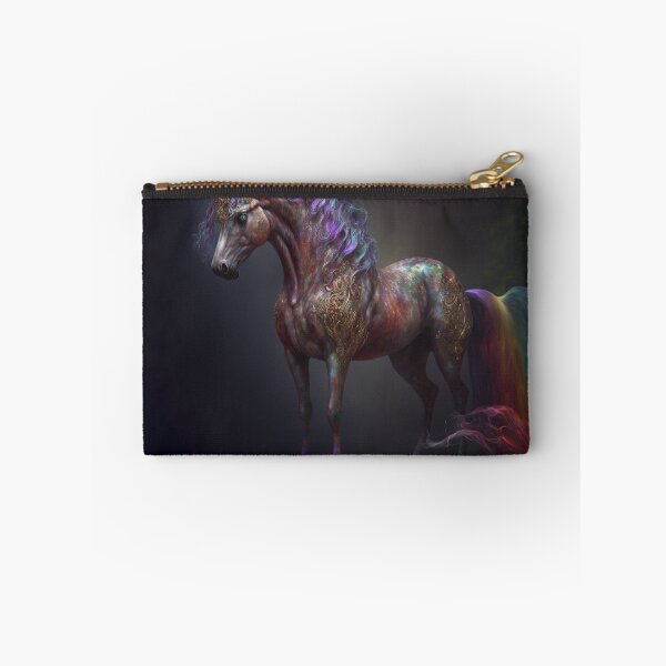 Item preview, Gold Encrusted Colorful Iridescent Lavender Magical Unicorn (Equine) designed and sold by Dragonstrom.