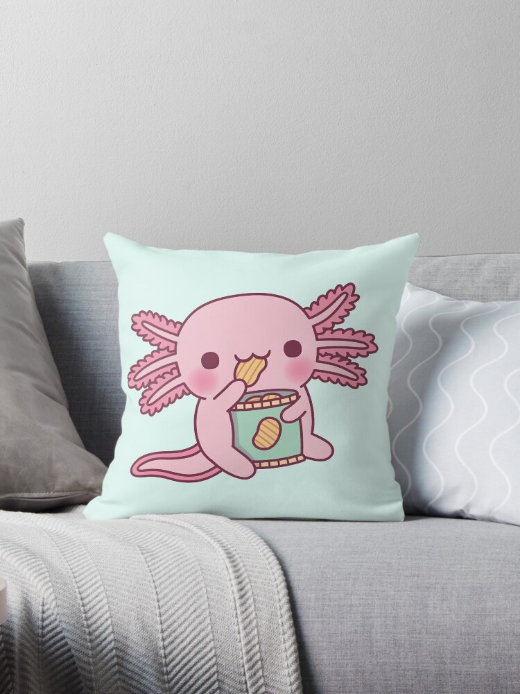 Funny Snaxolotl Axolotl Munching On Potato Chips Photographic Print for  Sale by rustydoodle