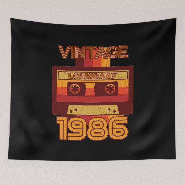 Item preview,  Vintage Retro 1986  Legendary - Cassette Tape designed and sold by Whimsical  Thinker.
