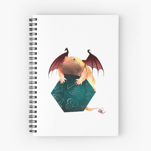 Item preview, Dice Dragon (with beard) designed and sold by ragequeen94.