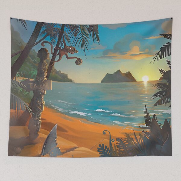 Item preview, Retro Hawaii North Shore Travel designed and sold by berthavides.