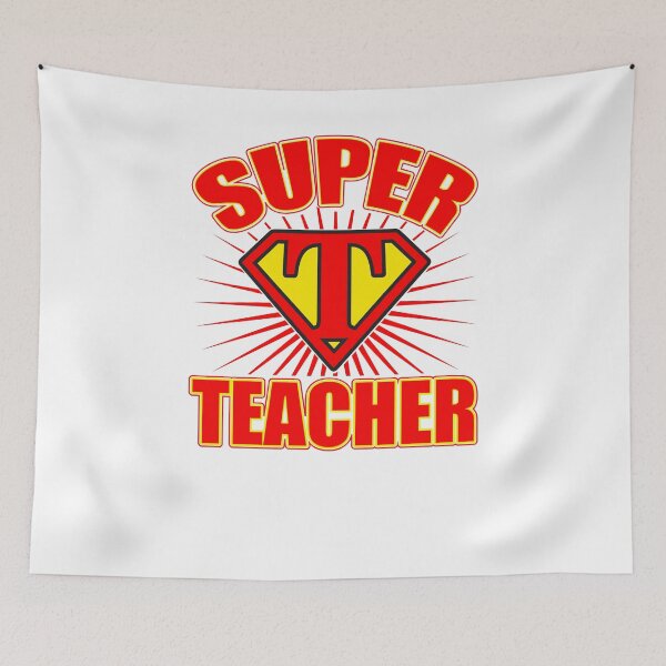Item preview, Amazing Super Hero Teacher designed and sold by leftty.