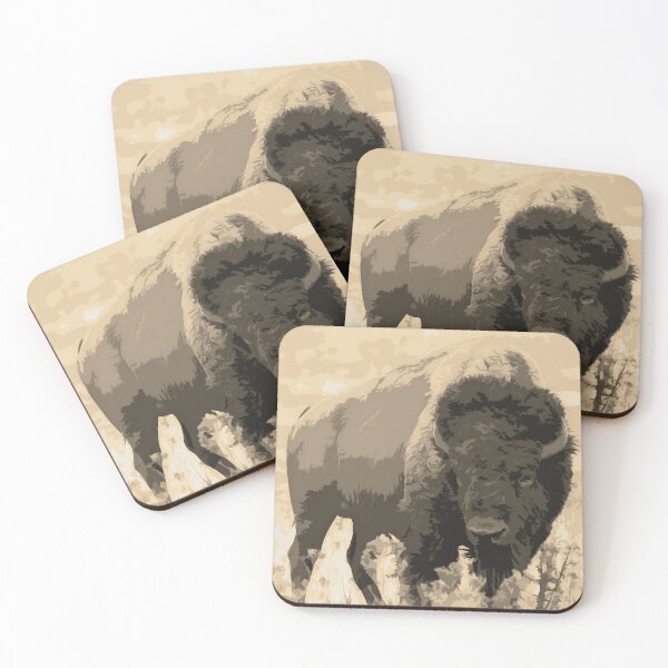 Item preview, Wild Buffalo - American Bison designed and sold by NaturePrints.