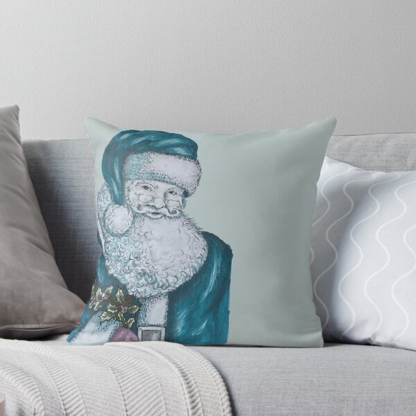 Item preview, Santa en azul designed and sold by ACarlo.
