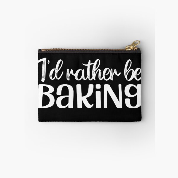 Item preview, I'd rather be baking - cute baking gnome designed and sold by EvergreenWhimsy.