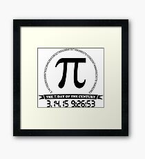 2015 Ultimate Pi day of the century Framed Print