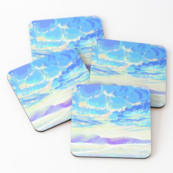 Item preview, Colorful sky cloudy illustration 02 designed and sold by UnaWu533.