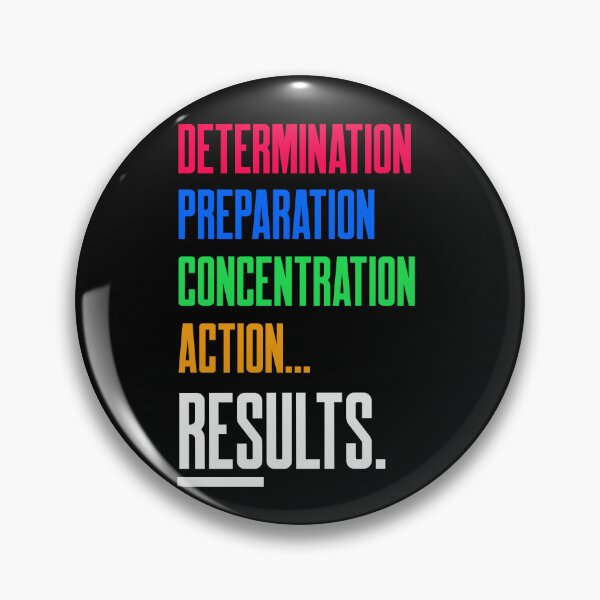 Item preview, Determination, preparation, concentration, action... results. designed and sold by Designsbyeliane.