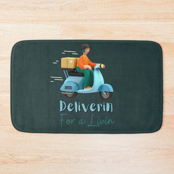 Item preview, Deliverin For A Livin - Delivery driver career 3D, for a delivery driver, for a courier. designed and sold by Wentoo.