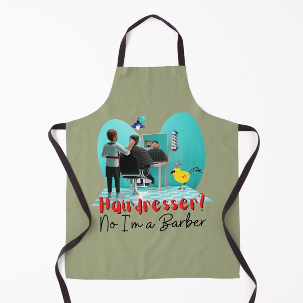 Item preview, Hairdresser? No I'm A Barber Little Bird! For a barber, for a barber shop. designed and sold by Wentoo.