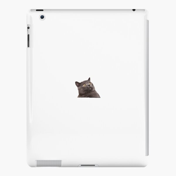 Fierce Feline: Adorable Yet Angry Cat Design | iPad Case & Skin