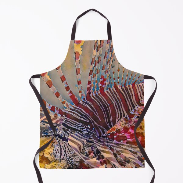 Item preview, Red Lionfish - Fiji's Reef Fish designed and sold by OceanVentures.