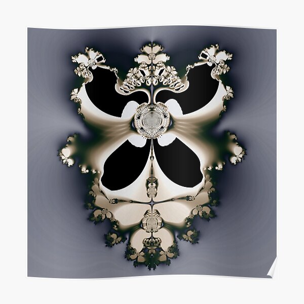 Fractal Skeleton Poster