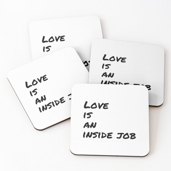 Item preview, Love is an inside job designed and sold by creativemeanss1.