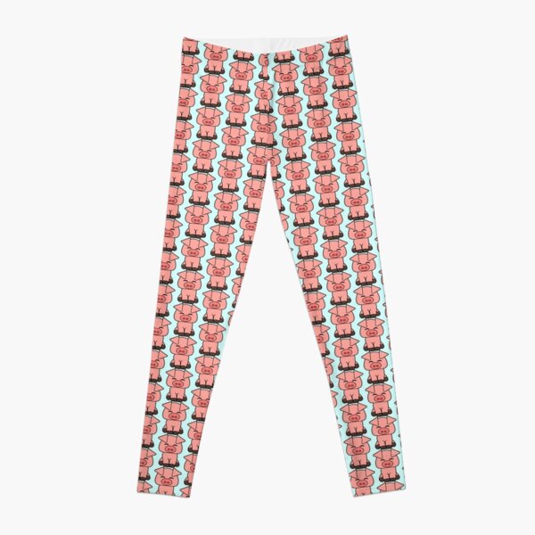 Cute Pink Pig Leggings