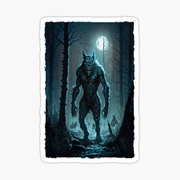 Artikel-Vorschau von Bestien der Nacht - Dogman, designt und verkauft von BLImageArt.