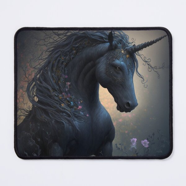Item preview, Shaitan - Midnight Black Magical & Powerful Unicorn (Equine) designed and sold by Dragonstrom.