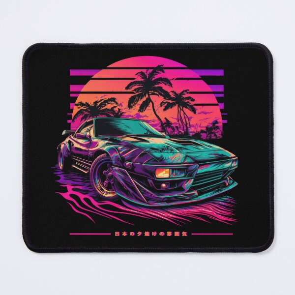 Item preview, Japanese Sunset Vibes Synthwave designed and sold by SamuraiSwords.