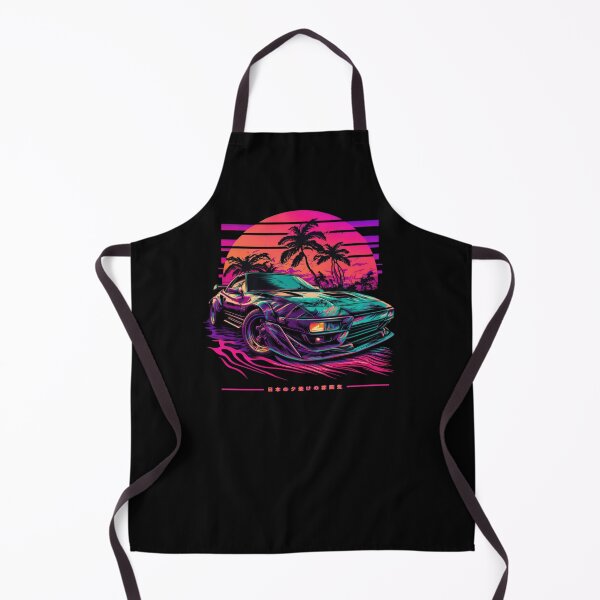Item preview, Japanese Sunset Vibes Synthwave designed and sold by SamuraiSwords.