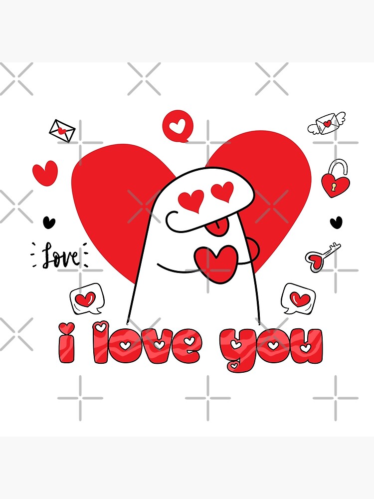 Flork in love meme Sticker for Sale by LatinoPower