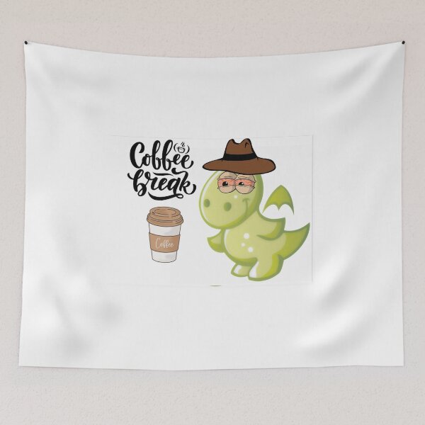 Item preview, coffee dragon funny designed and sold by DeusLule.