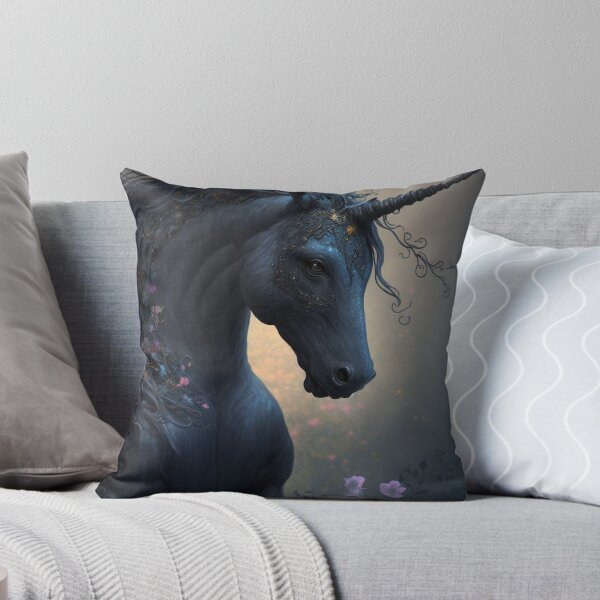 Item preview, Shaitan - Midnight Black Magical & Powerful Unicorn (Equine) designed and sold by Dragonstrom.