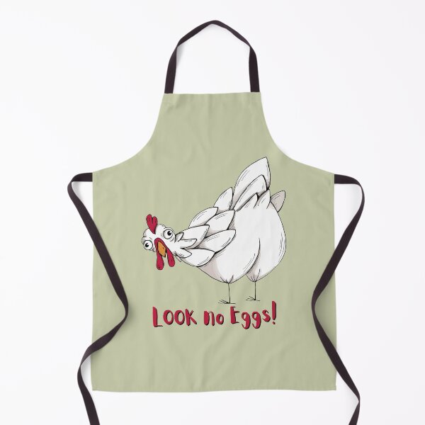 Item preview, Look No Eggs Chicken. For a farmer, for a chicken farmer, for a funny person. designed and sold by Wentoo.