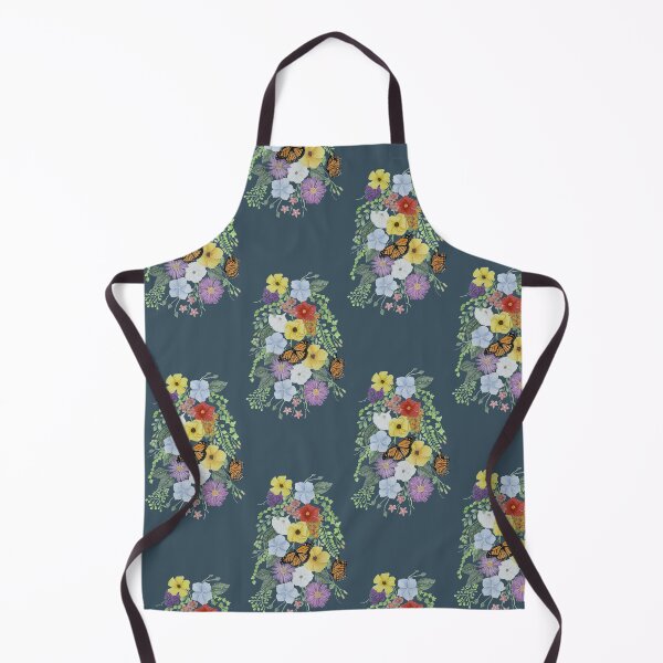 Item preview, Wildflowers of Carnarvon Gorge Navy designed and sold by greenerybywendy.