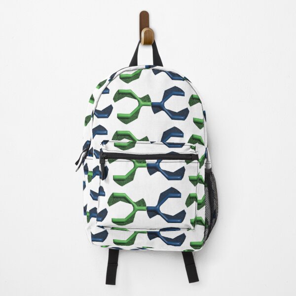 Item preview, Y shaped pattern (dark blue and green) designed and sold by srelite01art.