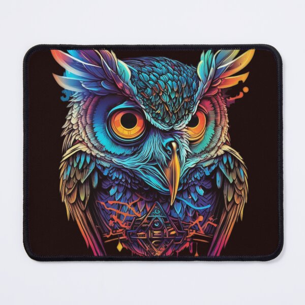 Item preview, Synthwave Owl designed and sold by NATHAN ZEHNER.